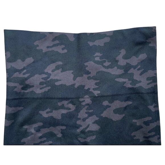 SPANX Camo Leggings Black Brown Large Wide Waistband High Rise 26" Inseam MINT - Picture 2 of 10